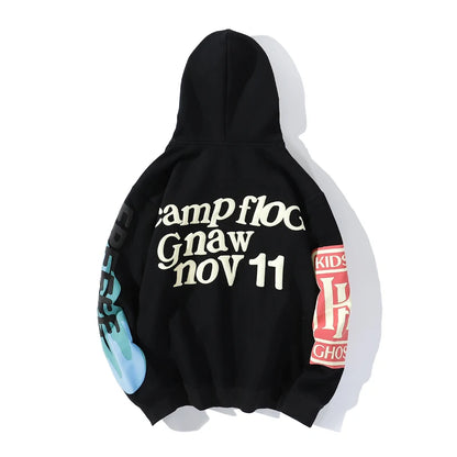 2024 Kanye West Punk Hoodie Lucky